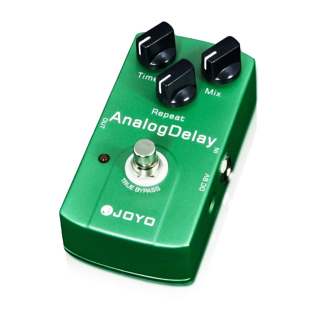 JOYO Digital Delay Effect Pedal Mild and Mellow Circuit Delay for Electric Guitar Effect - True Bypass ("Analog" Delay JF-33)