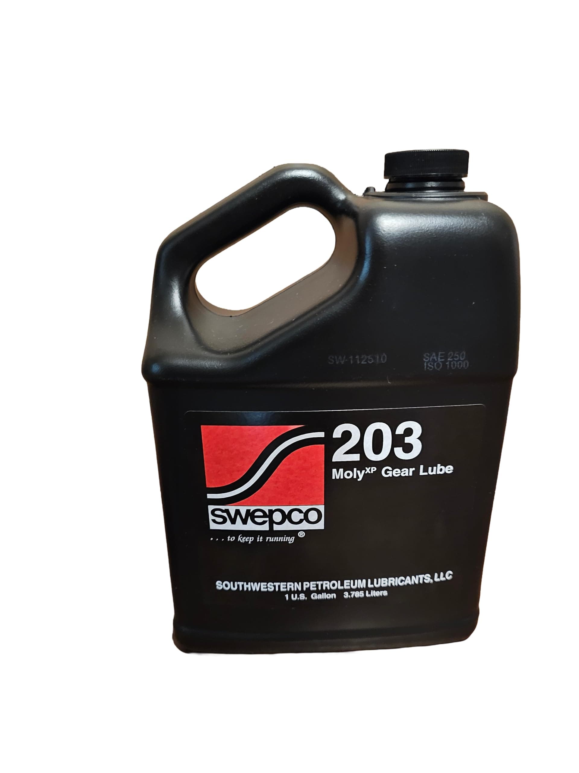 Swepco 203 Moly XP Gear Lube 250 Wt. (New XP Formula) - Industrial Gear Lubes - Gear Oil - Gear Lube - 250 Wt