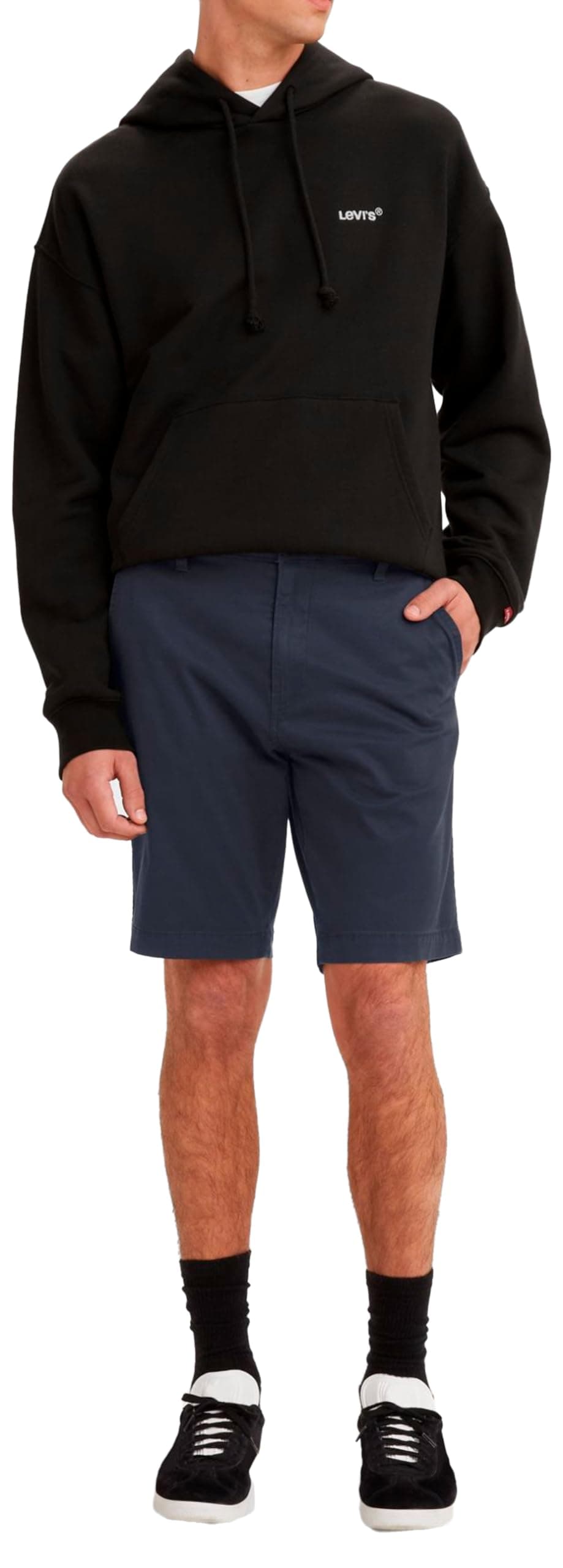 Levi's Men's XX Chino Taper Shorts II Casual Shorts Baltic Navy Ltwt Microsand Twill Ccu B (Blue) 32