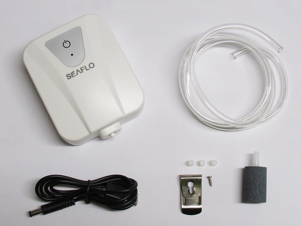 Rechargeable Cordless Live Bait Air Pump Oxygen Aerator - Aquarium Fish Tank Bait Bucket USB