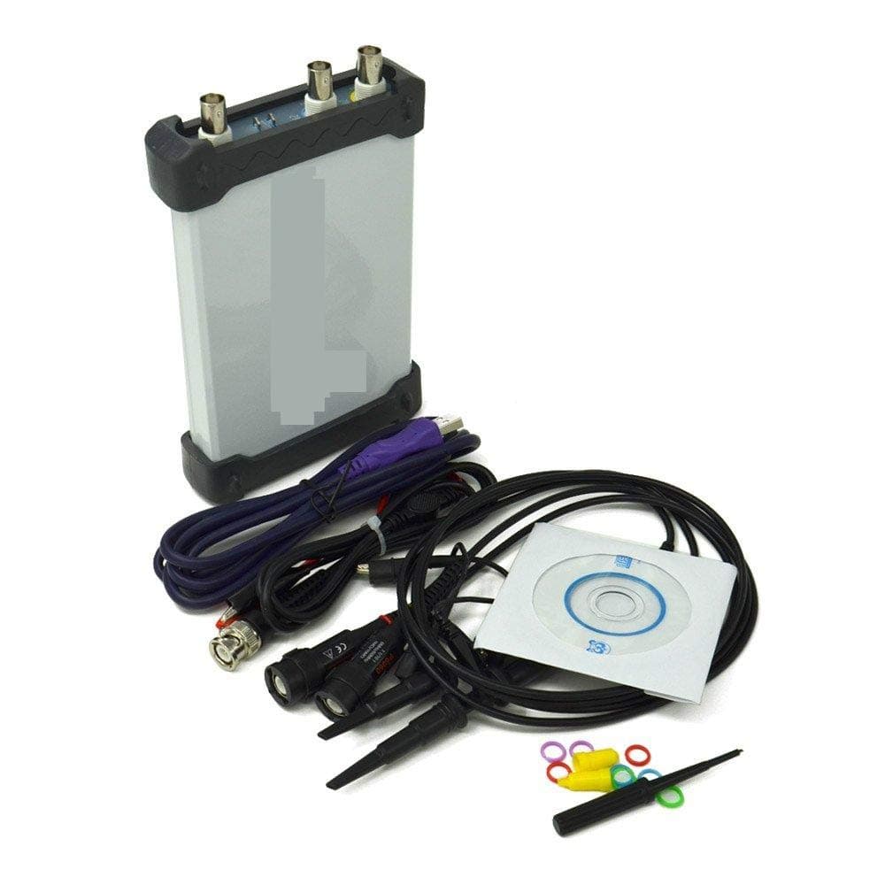 ISDS205B 5 in 1 Multifunctional PC USB Digital Virtual Oscilloscope + Spectrum Analyzer + Data Recorder + DDS + Sweep 20M 48MS/s