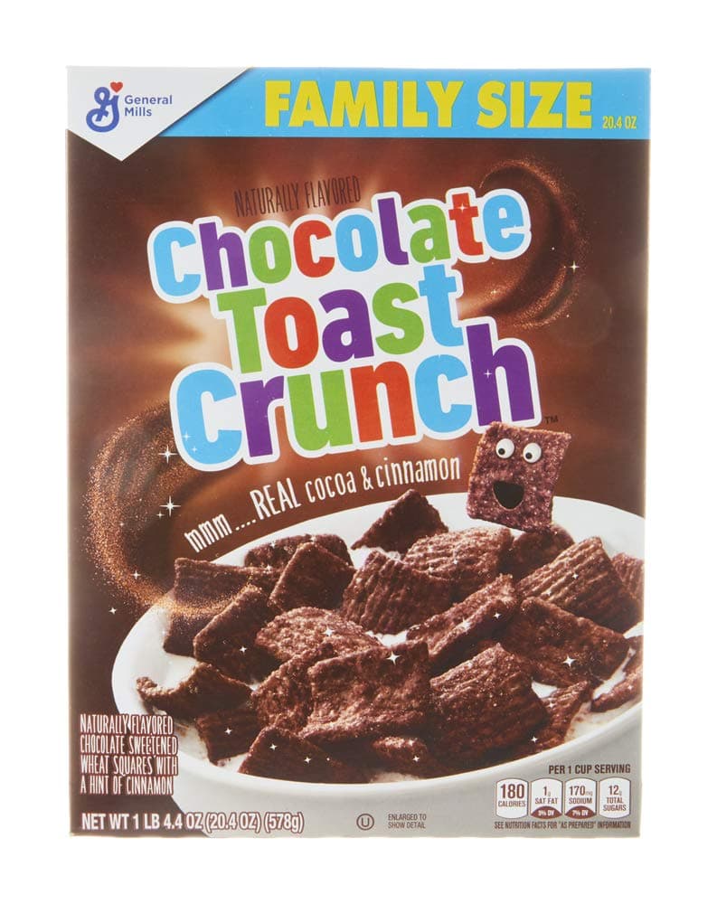 Chocolate Cinnamon Toast Crunch, Cereal, with Whole Grain, 20.4 oz