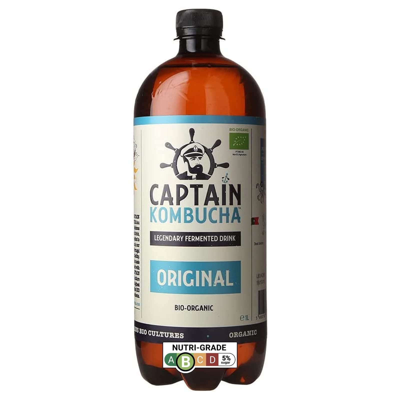 Captain KombuchaOrganic Original 1LEU Organic
