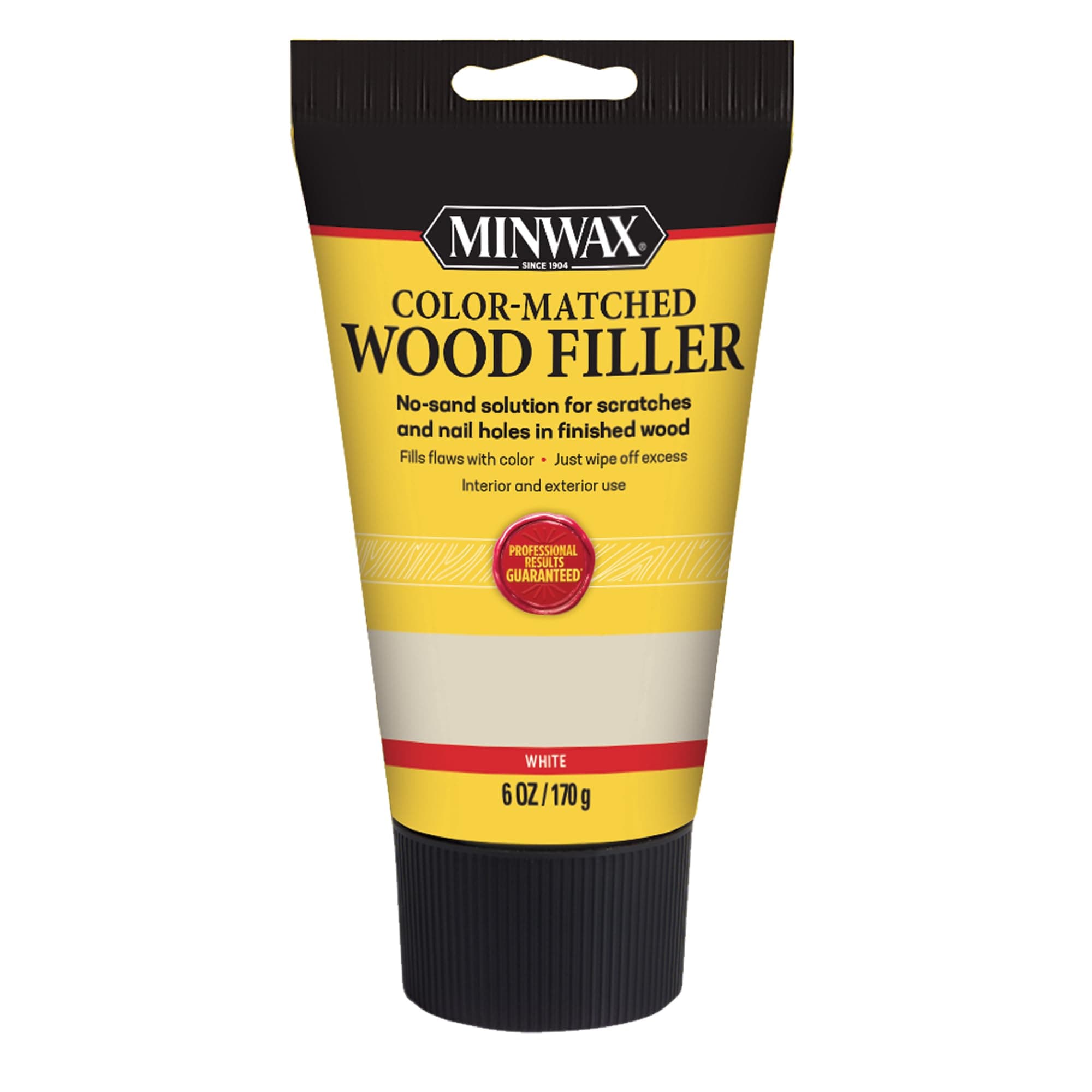 448540000 Color-Matched Filler Wood Putty, White