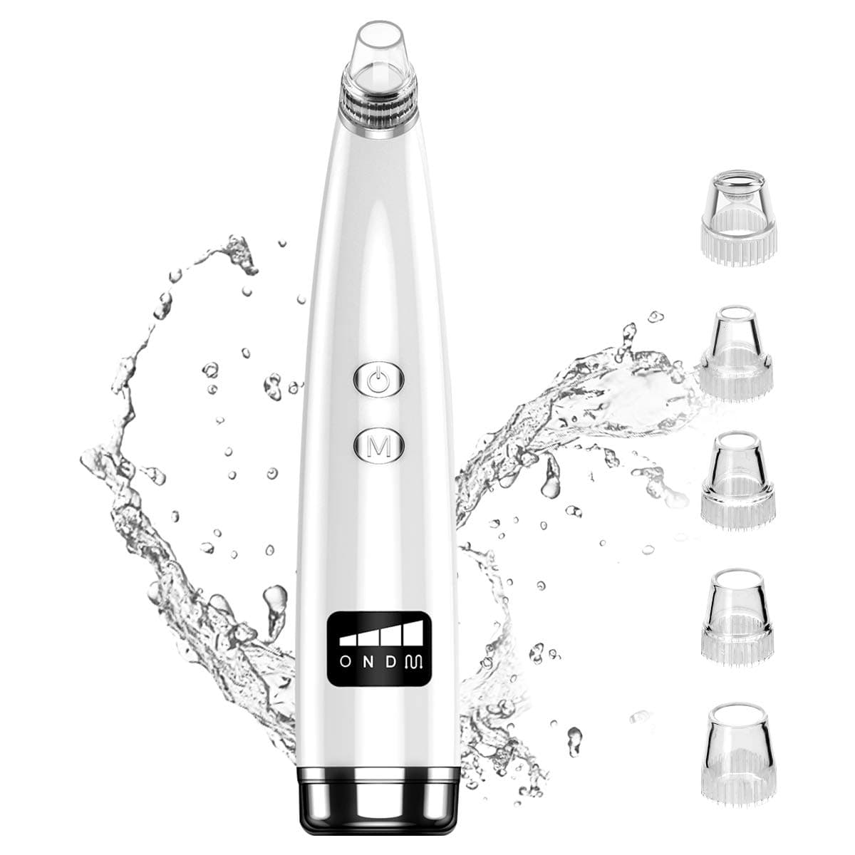 Blackhead Remover, Vacuum Blackhead Removal Peel Tool Extractor Electric Skin Pore Vacuum Cleaner, Rechargeable Suction Comedone Acne Eliminator Device for Nose Face Men Women