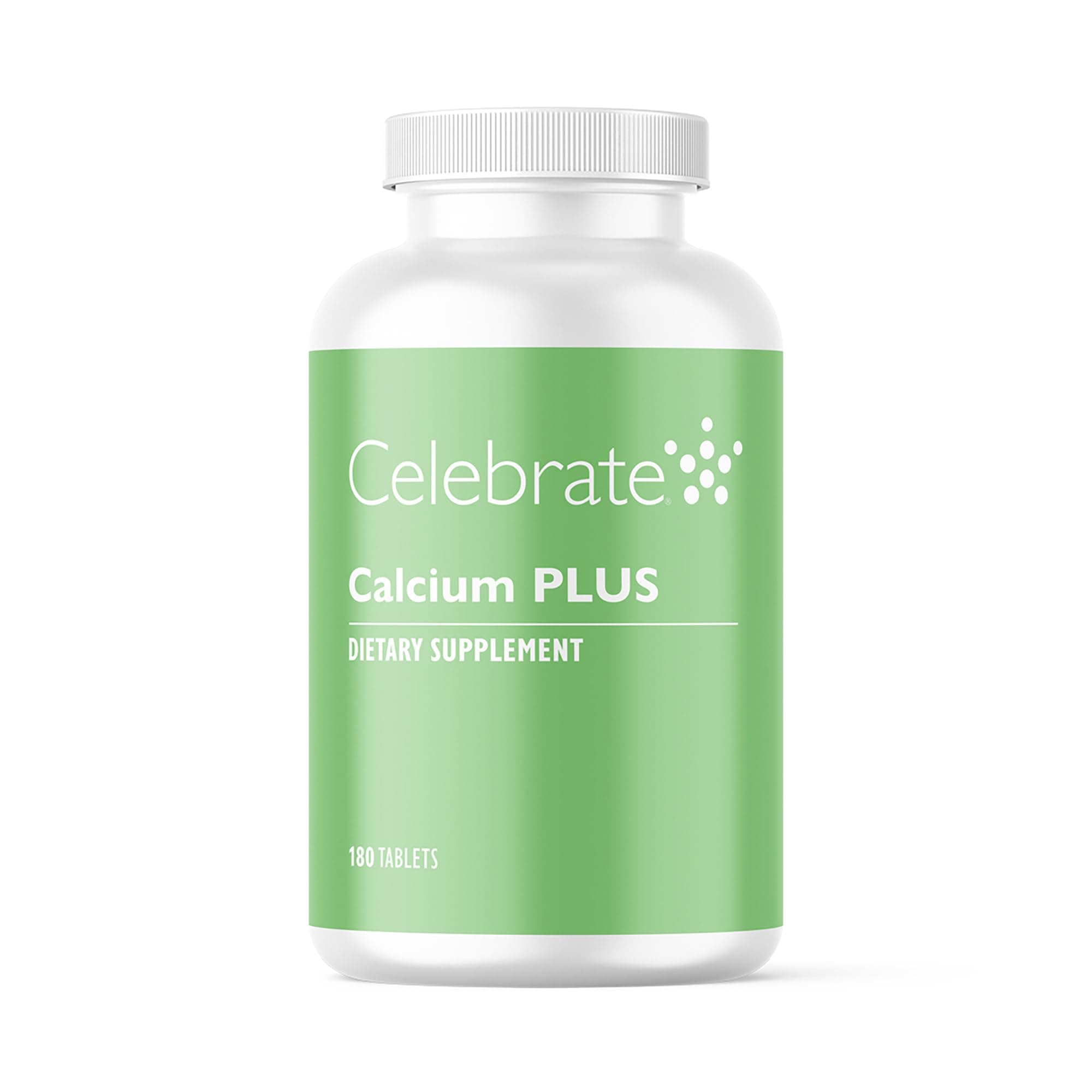 Celebrate Vitamins Calcium Plus – 600mg Calcium Citrate, 600 IU Vitamin D3 & 50mg Magnesium for Post Bariatric Surgery - Gluten-Free & Sugar-Free - 180 Non-Chewable Tablets