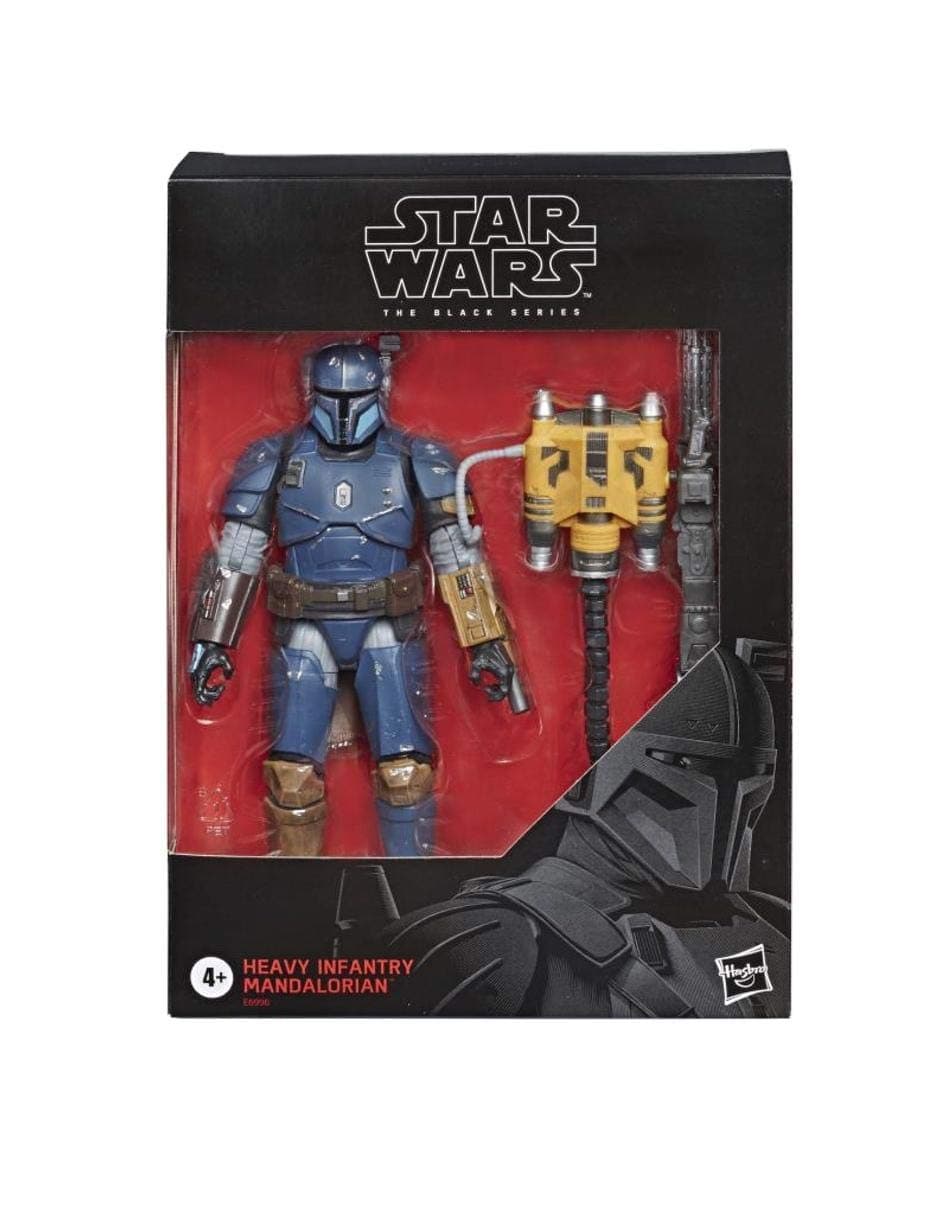 The Black Series Heavy Infantry Mandalorian Toy 6-inch Scale The Mandalorian Collectible Deluxe Action Figure, Kids Ages 4 and Up