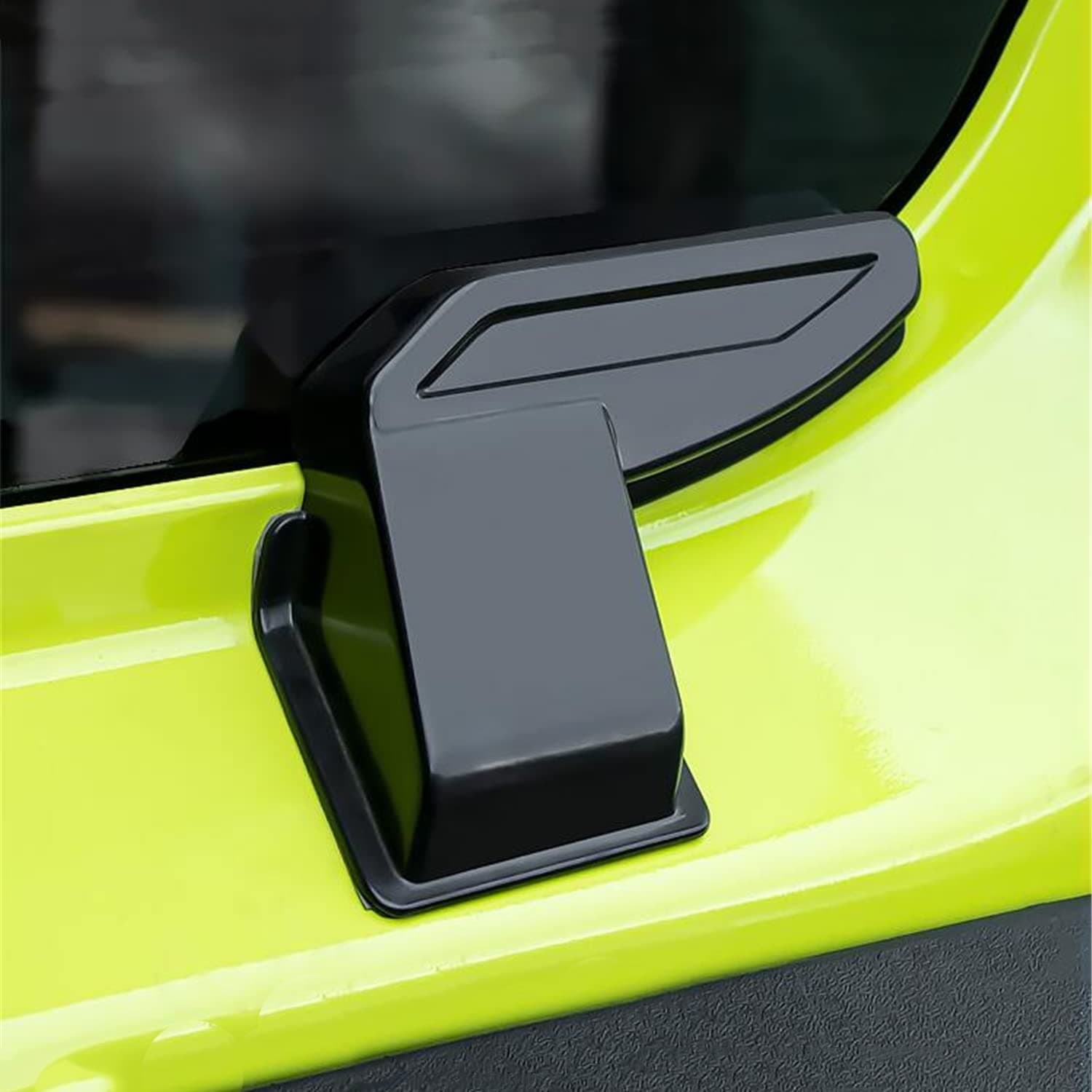 2Pcs,ABS Rear Windshield Heating Cable Cover Protector for Suzuki Jimny 2019 2020 JB64 JB74W Black