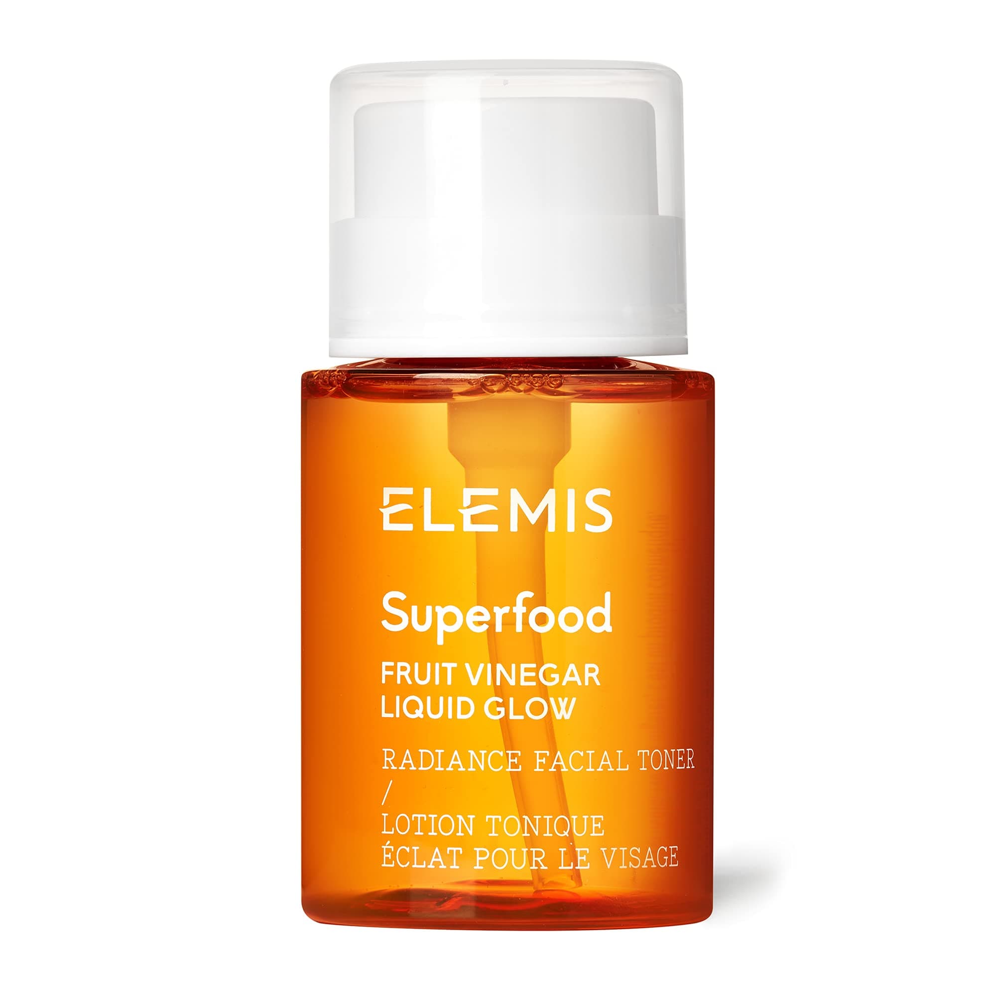 ELEMIS Superfood Toner – Fruit Vinegar Liquid Glow, Skin Refresher Toner with Prebiotics & Fruit Vinegars to Brighten and Refresh Face, 145ml