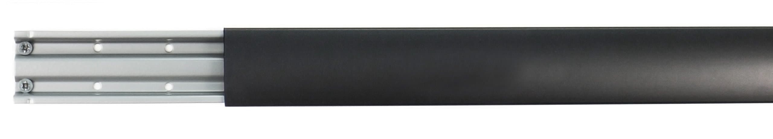 Duratrax Kenovo Rail and Cover 1220 mm, Steel, Grey/Black, 122x1.8x5.6