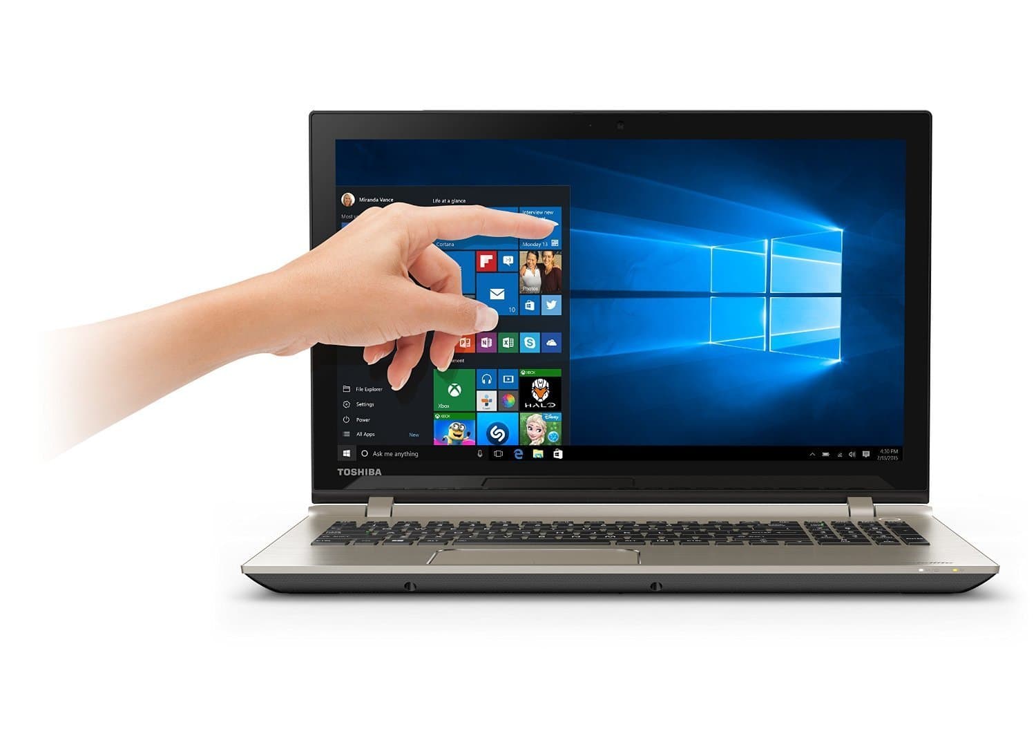 Toshiba Satellite S55t-C5165 S55t-C/5165 15.6" Laptop (Brushed Metal)