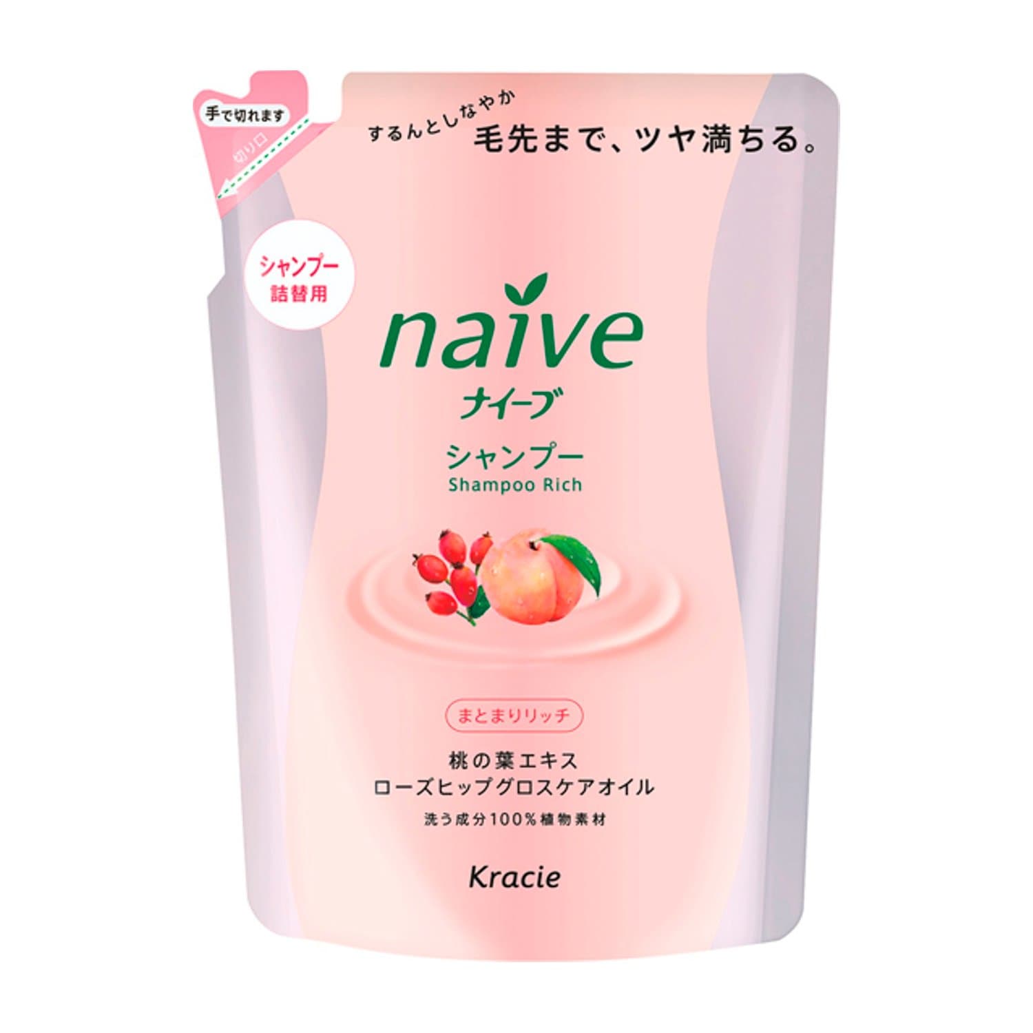 Kracie naive | Shampoo | MATOMARI Rich Refill 400ml (Japan Import)