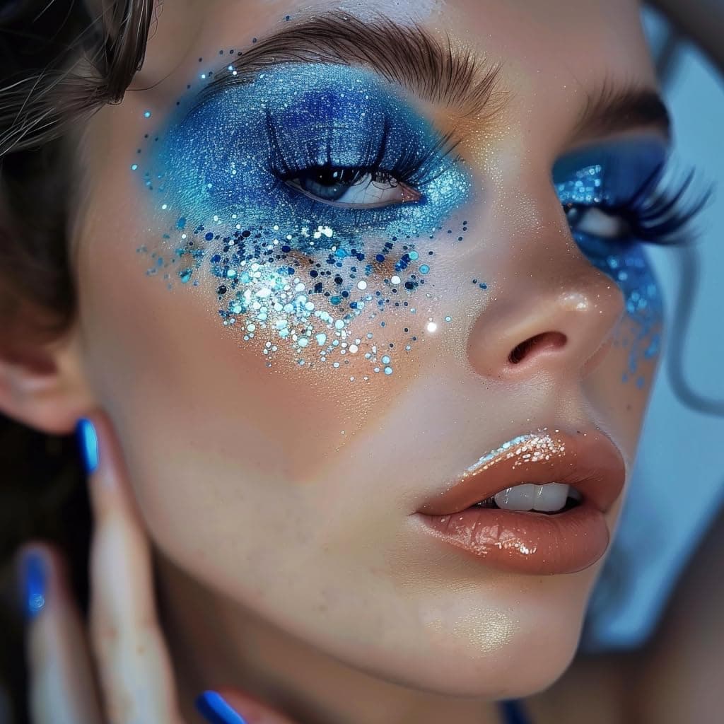 Body Glitter - 12 Color Chunky Festival Glitter for Face, Body, Hair DIY Art Party Makeup Decoration