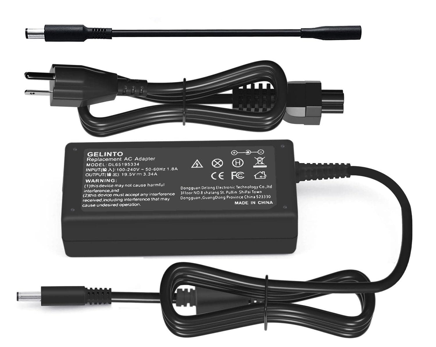 65W/45W Laptop Charger Fit for Dell Inspiron 15 3000 5000 7000 3511 3535 3530 3520 3521 3525 5620 5625 3552 5420 5425 5579 Latitude 3310 3420 3540 Vostro 3425 3520 5630 AC Power Supply Adapter Cord