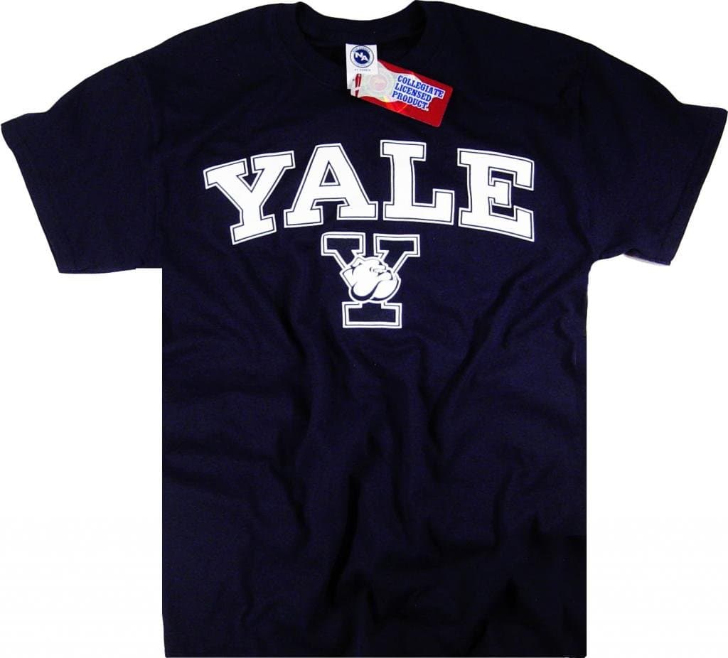 Yale Shirt University T-Shirt Bulldogs Clothing Gear Gifts Womens Mens Apparel