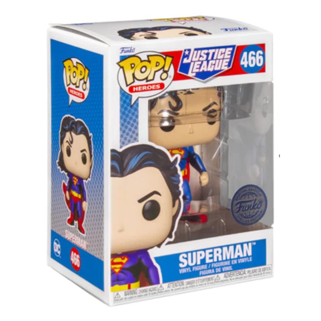 Justice League Superman Pop! Vinyl Collectible Figure Limited Edition Exclusive