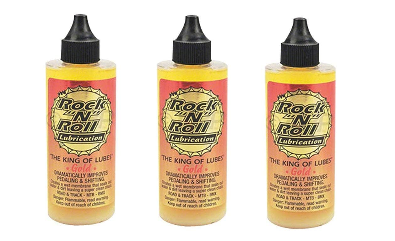 Rock N Roll 135816 Gold Chain Lubricant, 4-Ounce (3-Pack)