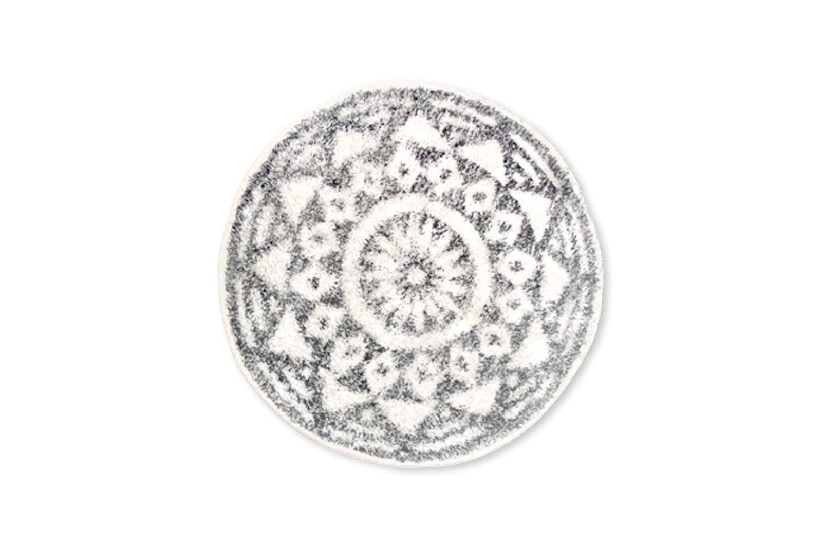 Berber Round Bath Mat 80 cm