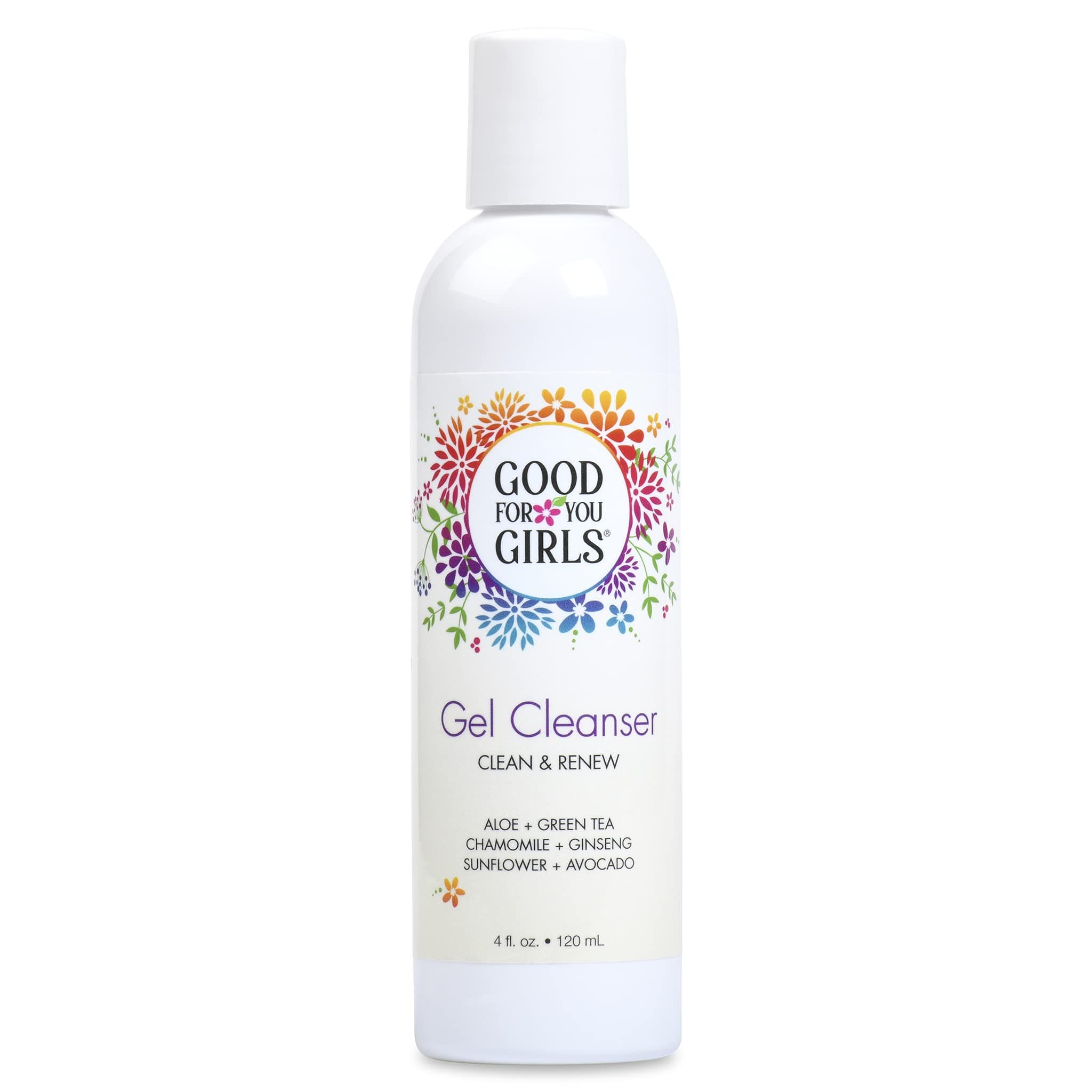 Good For You Girls Gel Facial Cleanser, Natural Aloe, Chamomile, Green Tea, Ginseng, Vitamin E, pH Balanced, Vegan, Gluten-Free, Kids, Pre teens & Teens, Made in the USA | Pack of 1 (4 Fl oz.)