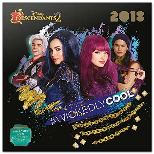 Grupo Erik Editors The Descendants 2 – Calendar 2018, 30 x 30 cm