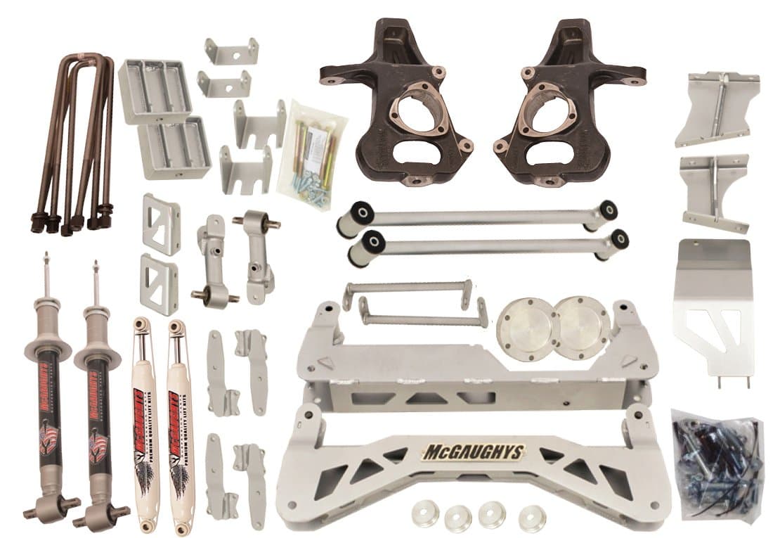 McGaughys 7" Lift Kit 2007 - 2014 Chevy Tahoe 4WD NON Auto Leveling 50738