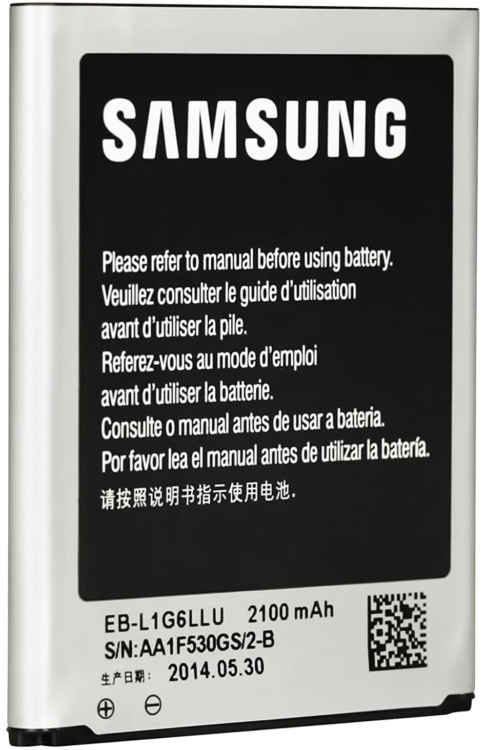 Genuine Samsung Battery EB-L1G6LLU 2100mAh 3.8V Li-ion 7.98Wh For Galaxy S3 III GT-i9300 / GT-i9305 / i9506 / i9502 LTE (NON - RETAIL PACKAGING)