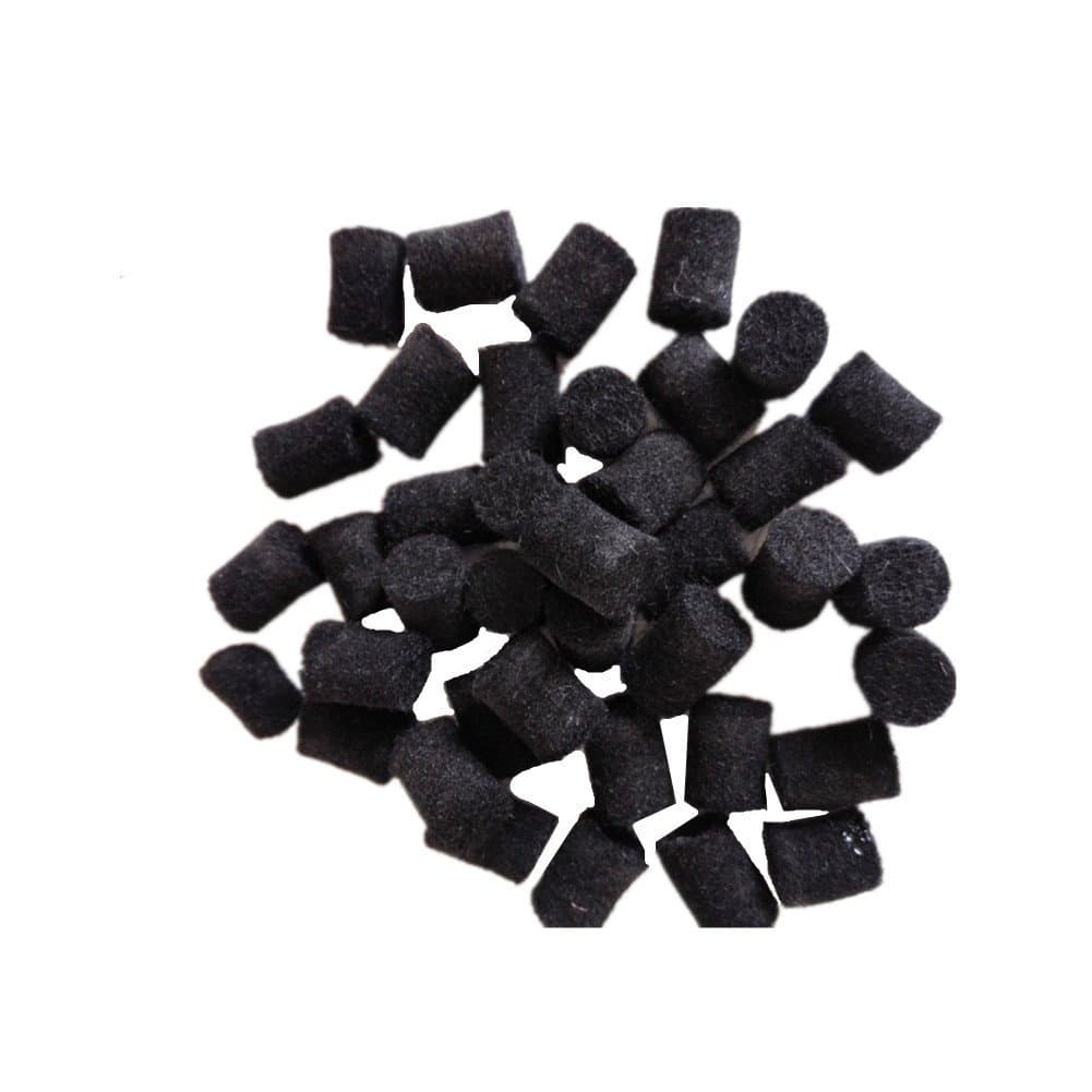 SDWL Professional Saxophone Bumpers Felt Button Felt Repair Part Black Pack of 50 Pieces