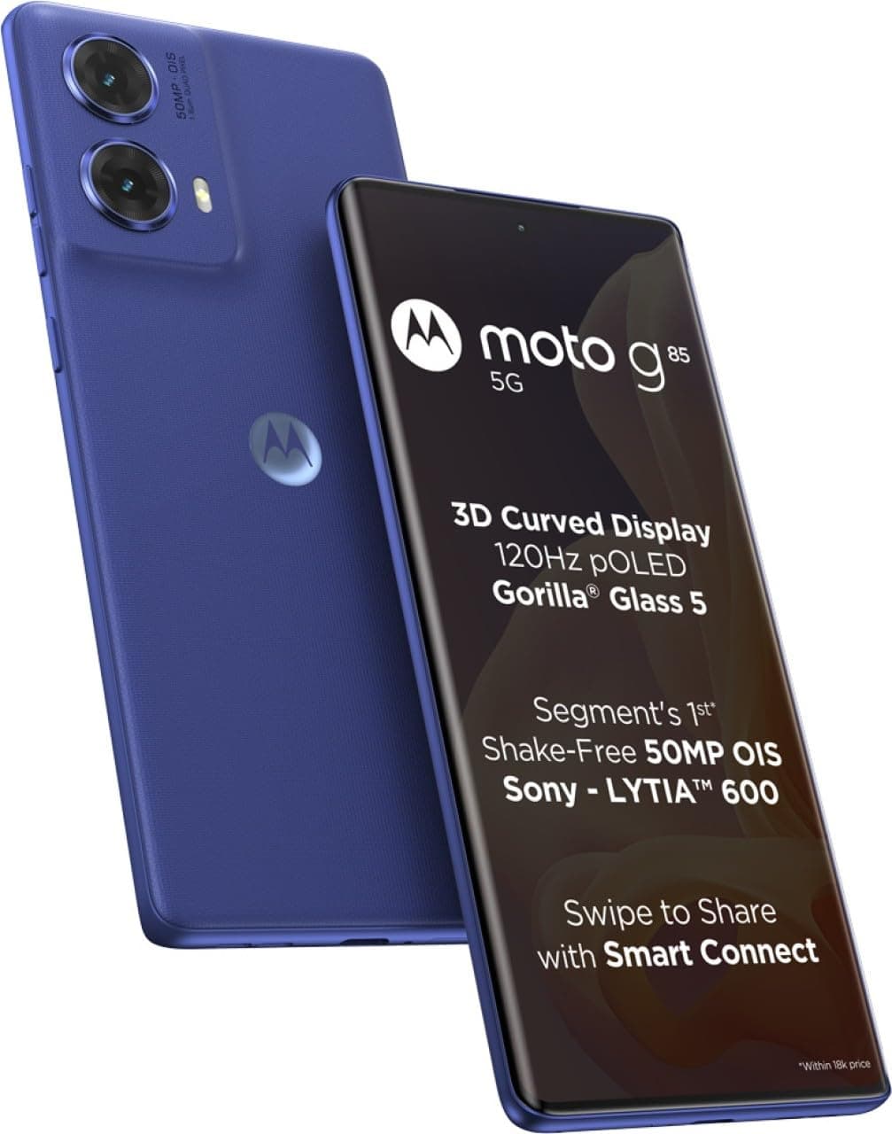Motorola Moto G85 5G (128, Cobalt Blue, New)