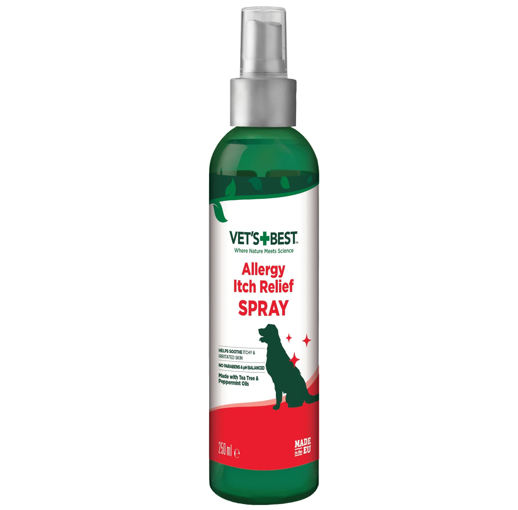 Allergy Itch Relief Spray for Dogs | Soothes Dog Dry Skin | Relieves the Urge to Itch, Lick, and Scratch 235ml