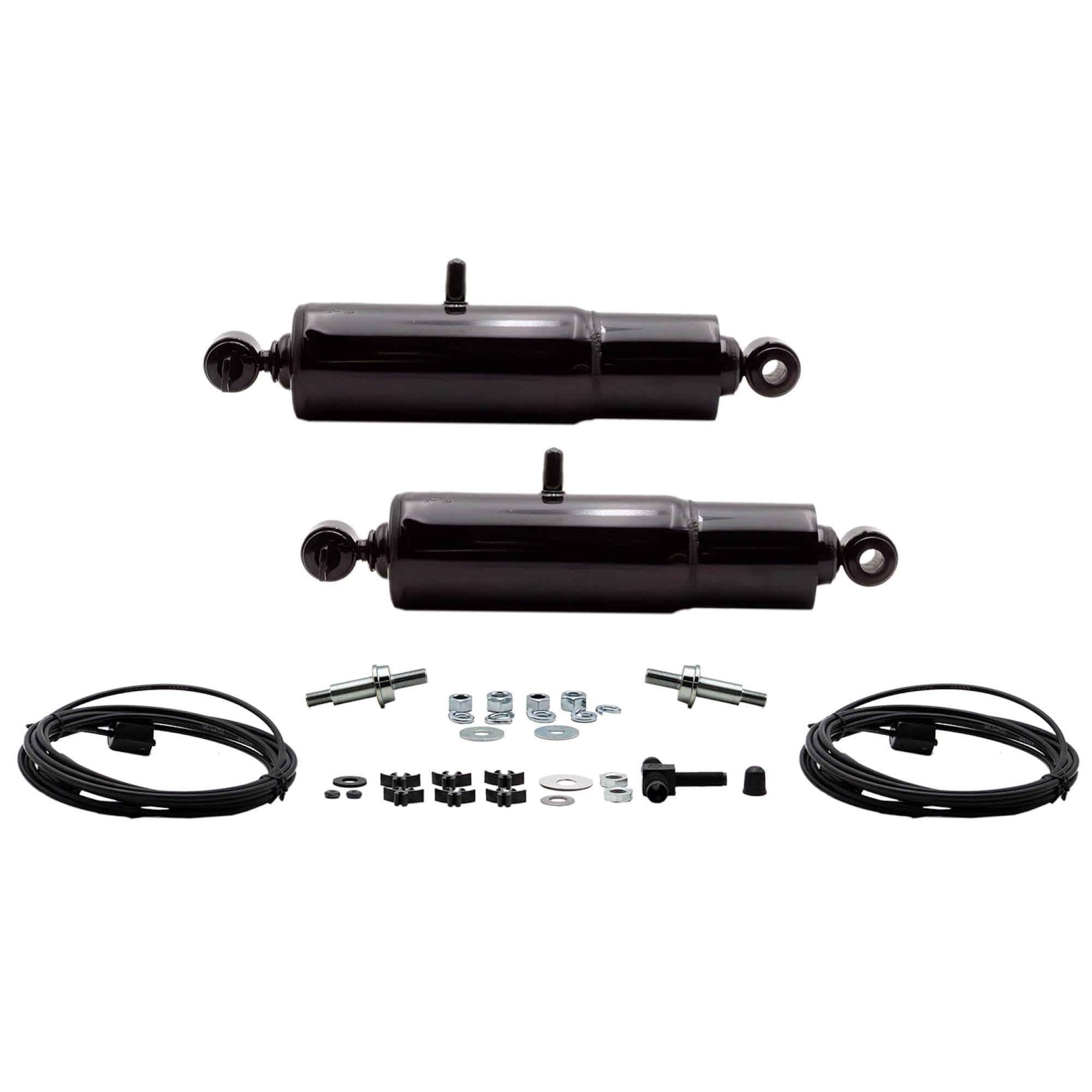 Gabriel 49131 HiJackers Rear Adjustable Air Shock Absorbers Fits American Motors; Buick; Cadillac; Chevrolet Bel Air, Caprice, Chevelle, El Camino, Impala, Malibu, Oldsmobile; Pontiac (1 Pair)