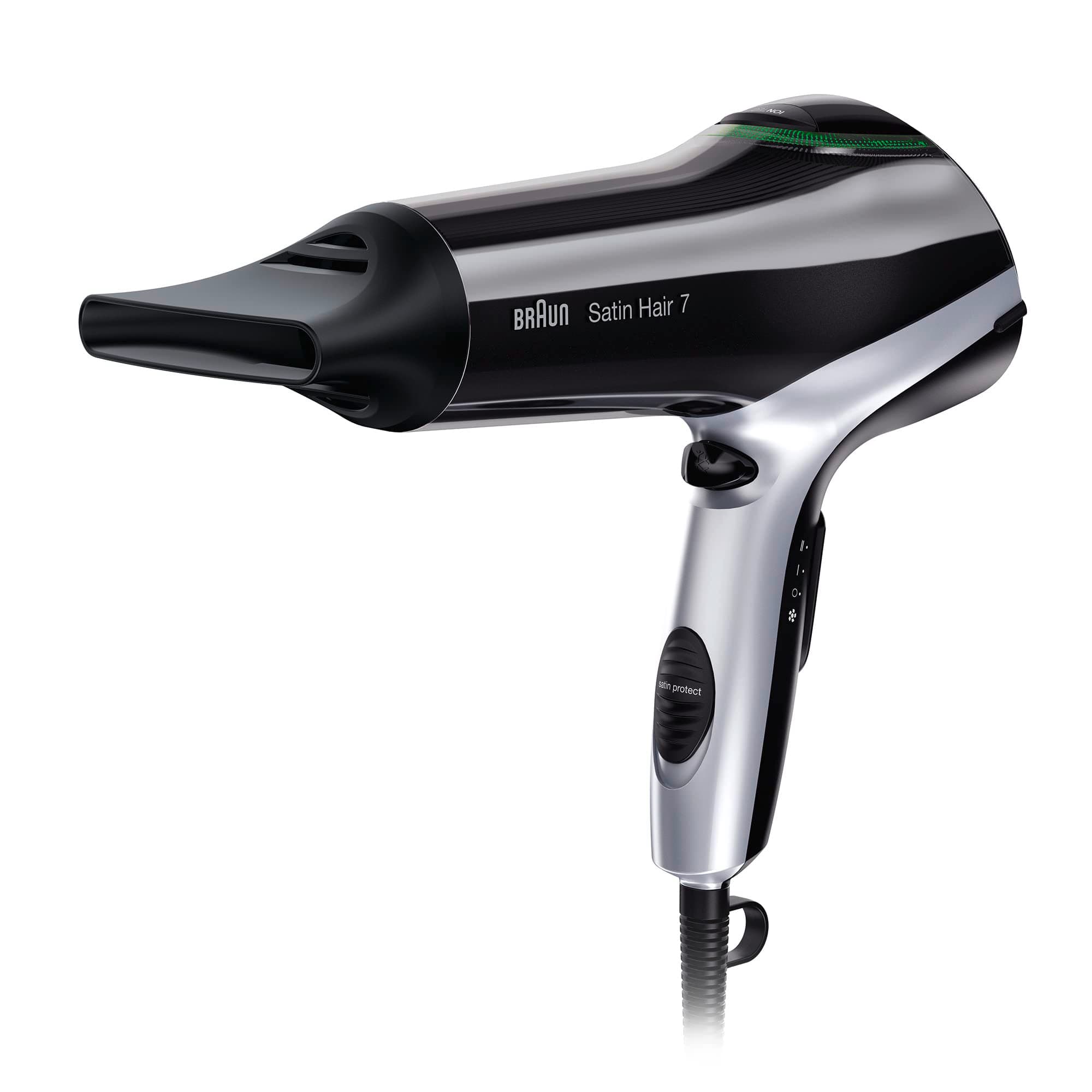 Braun Satin Hair 7 HD 710 Hair Dryer with IonTec and Satin Protect Technology, 2200 Watt