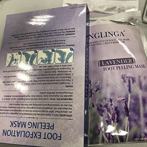 Foot Peel Mask Exfoliating Baby Soft Feet Skin Peeling Booties 15Pack - Remove Dead Skin Calluses in 1-2 Week for Men Women Lavender Scented