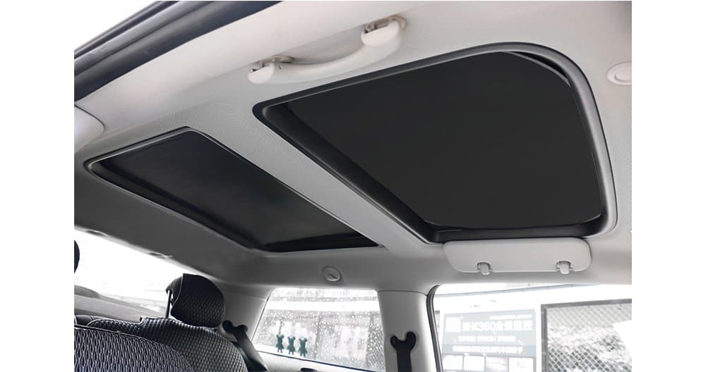 2pcs Foldable Sunroof Shade Sunshade Heat Isolate fit for Mini Cooper, Clubman & Countryman R56 All Years