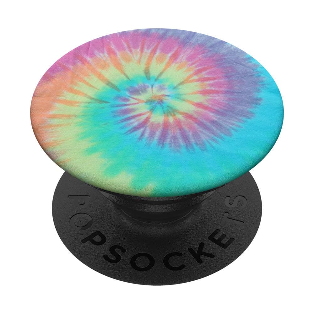 Tie Dye Vintage Psychedelic Hippie Pastel 1960s-Style PopSockets Adhesive PopGrip