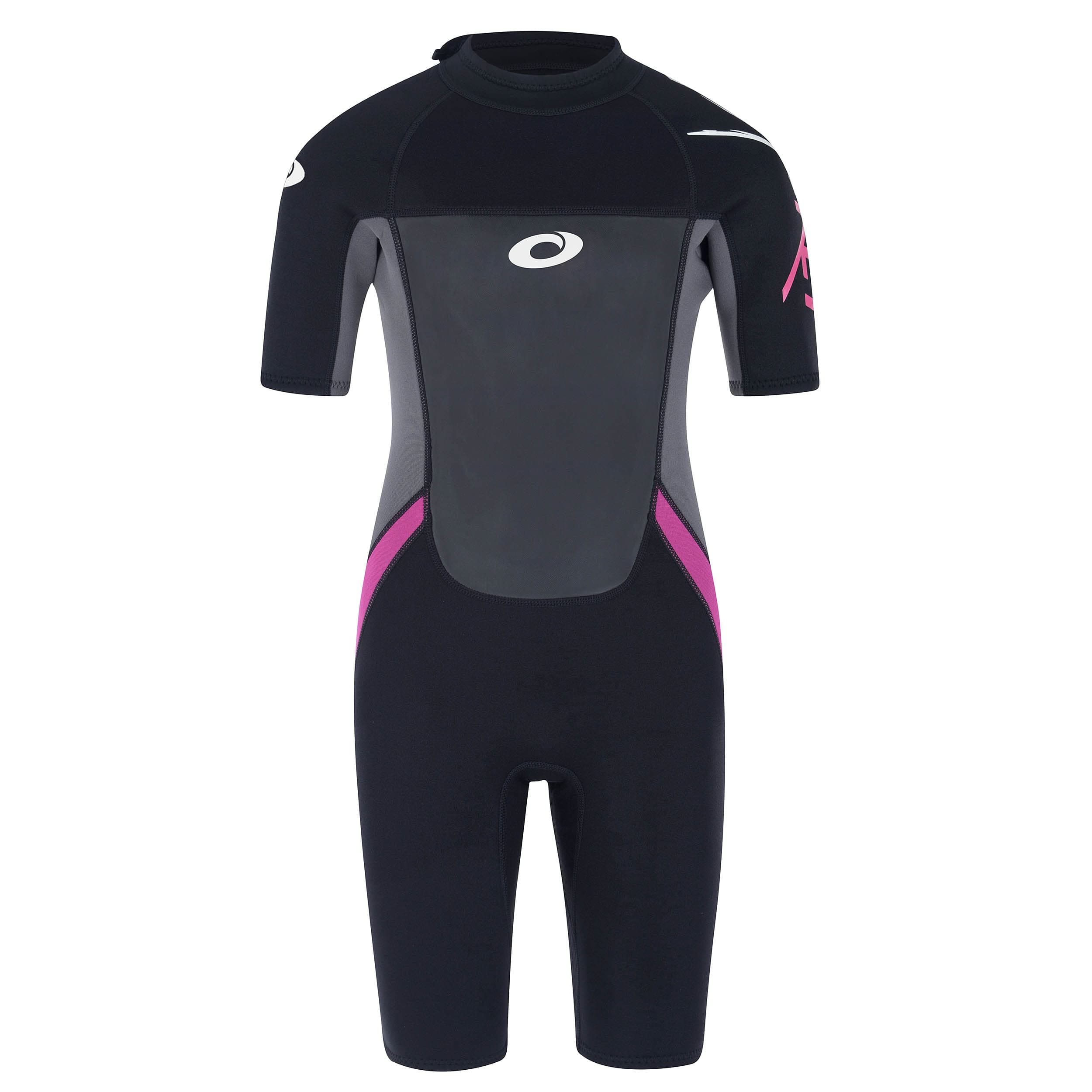 Osprey Kids Shorty Wetsuit, 3mm Wetsuit, Summer Shortie Suit, Multiples Colours