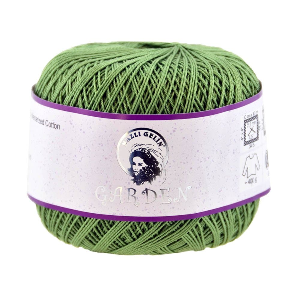 Nazli Gelin Garden 700-47 Yarn, Medium Green by Nazli Gelin