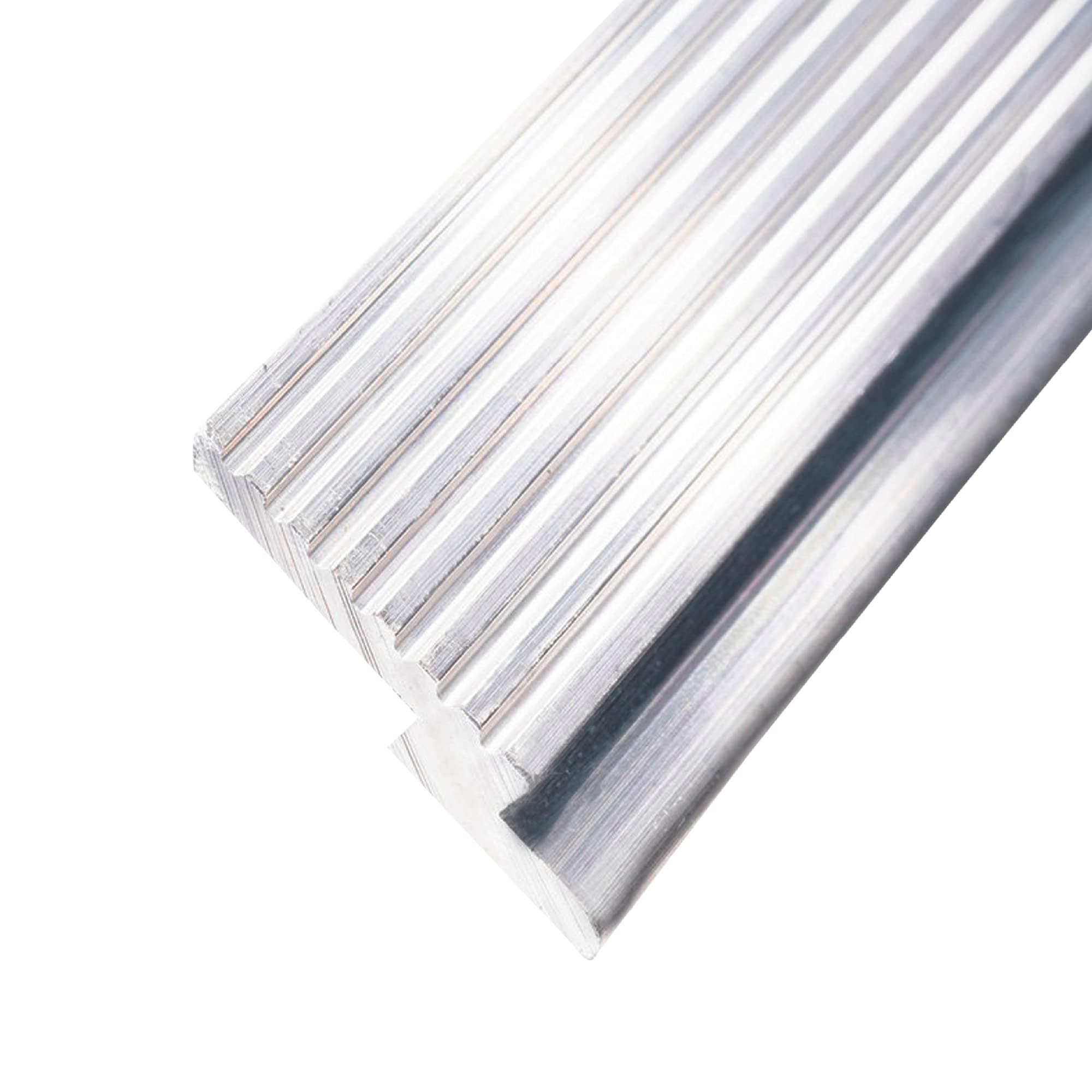 Z-Clip 375 Panel Clips - Heavy-Duty Mill Finish Aluminum Clips for Hanging, French Cleat for Wall Hanging Signs & Shelves, Speaker Wall Mount and Picture Hanging Hardware - Made in USA