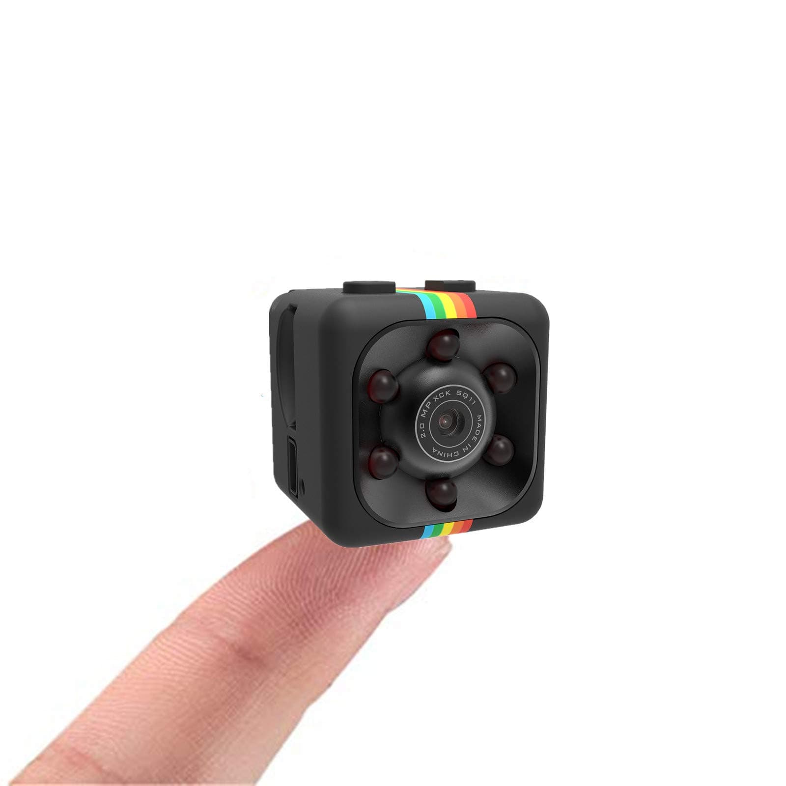Mini Camera SQ11,Sansnail spy Cam 1080P HD Recorders with night vision and Motion detection