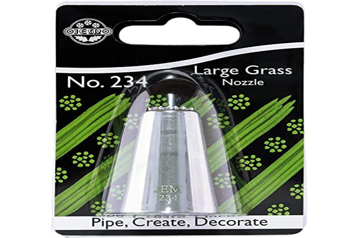 PME NZ234 JEM Large Grass Piping Nozzle no. 234, Silver