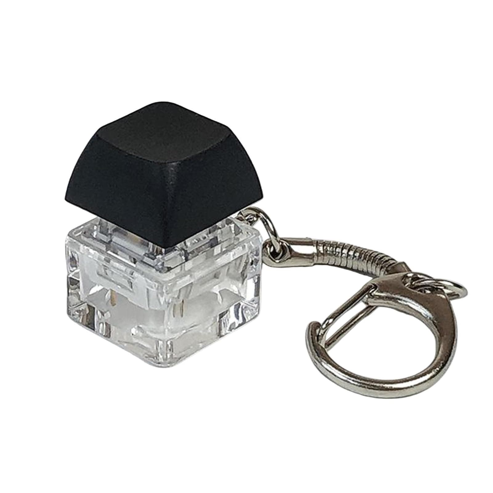 Keyboard Fidget Toys, Stress Relief Toy Lightweight Keychain Fidget Toy Keyboard Keychain for Stress Relief Relaxation Lightweight Portable Decorative Black