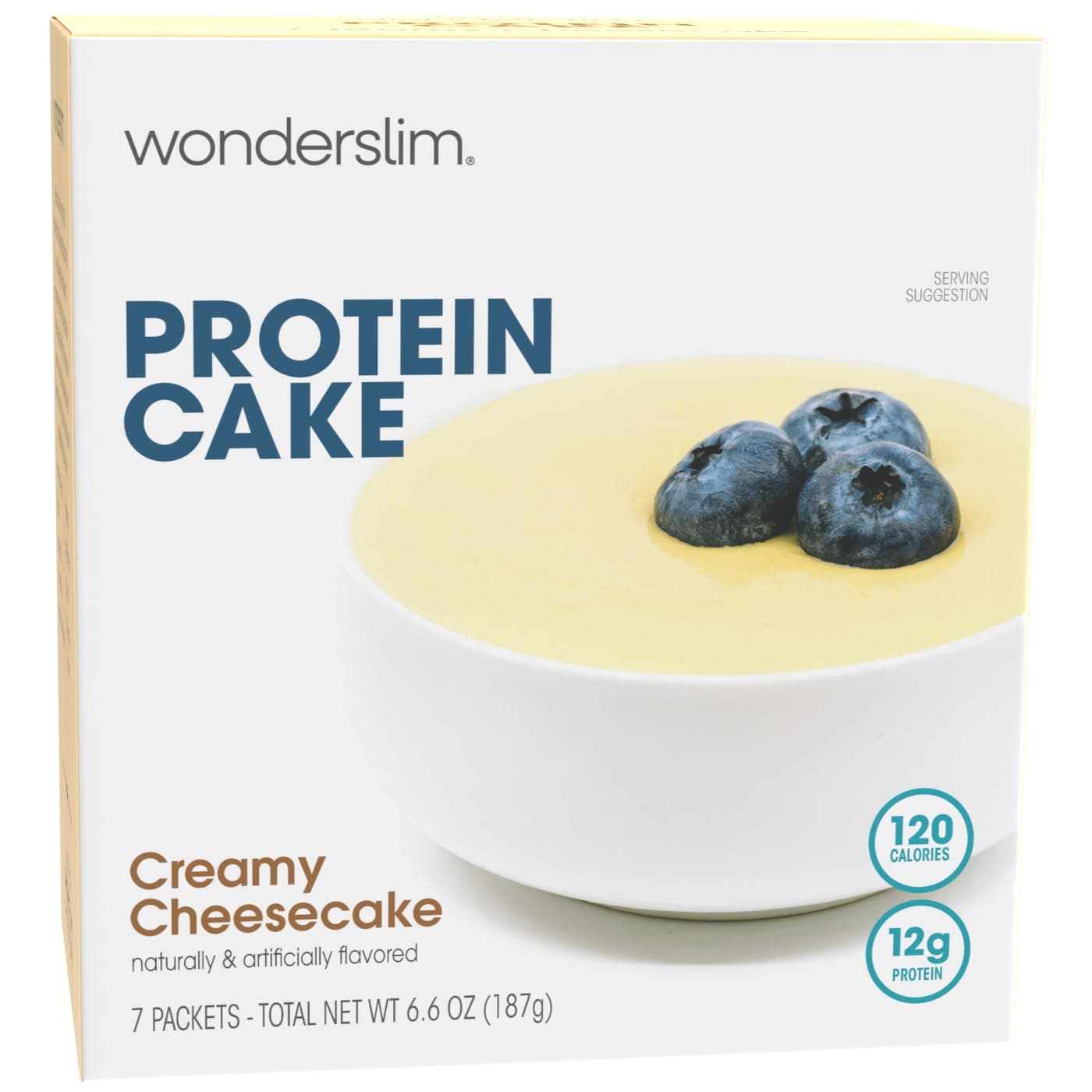 Protein Cake, Creamy Cheesecake, 12g Protein, Gluten Free (7ct)