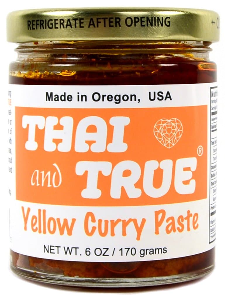 Thai And True, Yellow Curry Paste, 6 Fl Oz