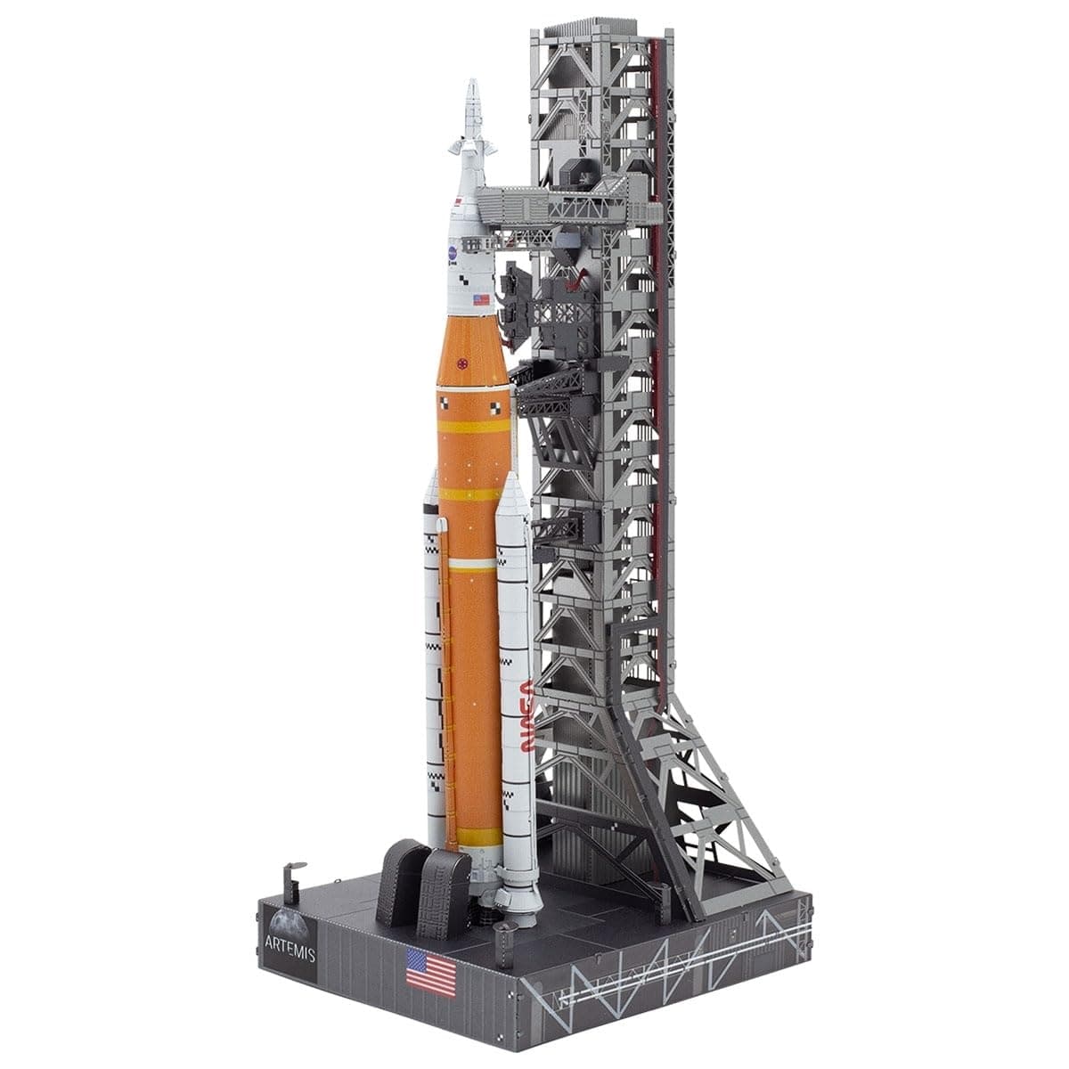 Premium Series Artemis Moon Rocket 3D Metal Model Kit Fascinations