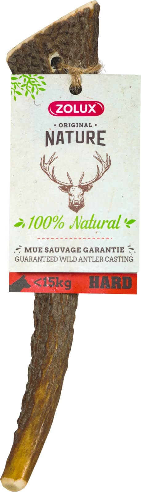 Natural Deer Antler Hard for Dogs Under 15Kg