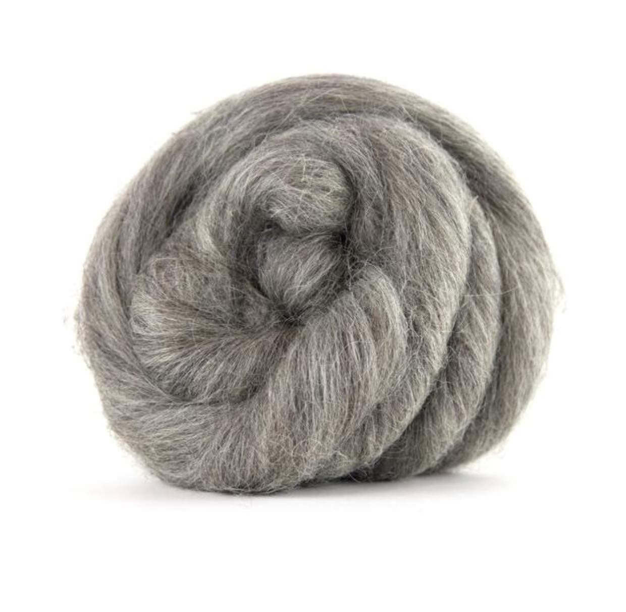 Light Grey Natural Herdwick Wool rovings/Tops