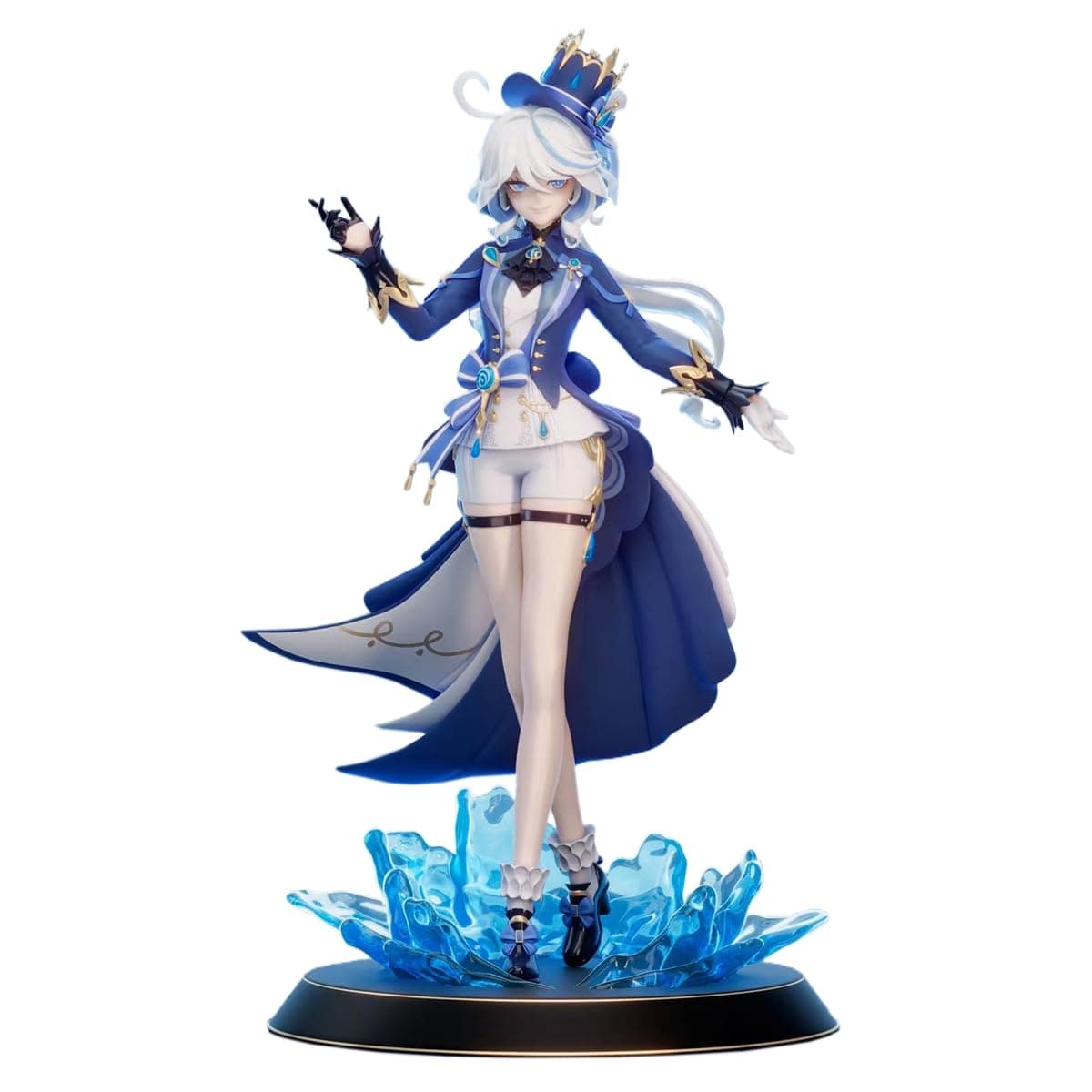 RZAHUAHU Genshin Impact Furina 1/7 Figure PVC 28CM miHoYo Anime Game Character Desktop Ornaments Gift