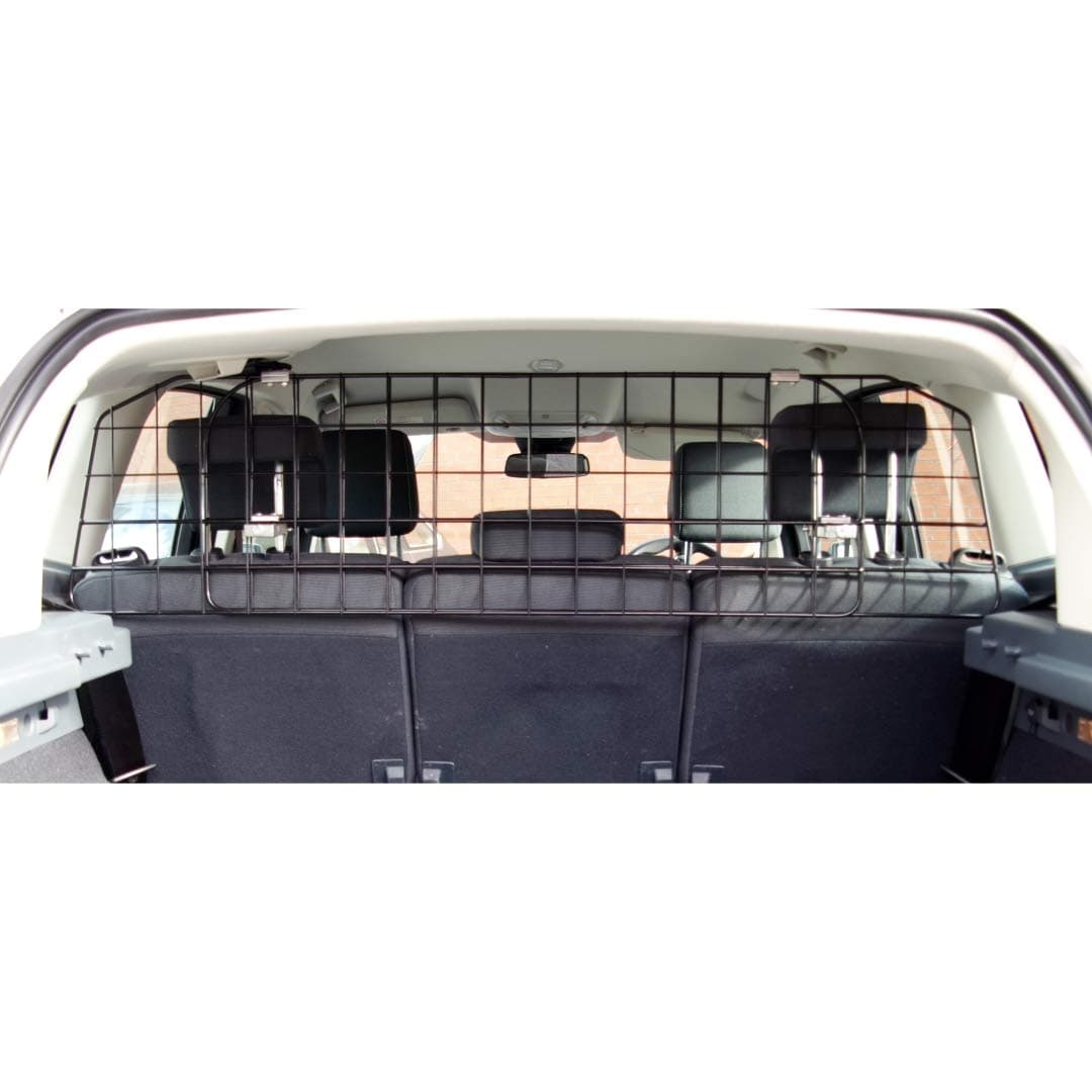 Pet World UK HEAVY DUTY MESH UNIVERSAL DOG GUARD HATCHBACK ESTATE TRAVEL CAGE (Medium & Front Panel)