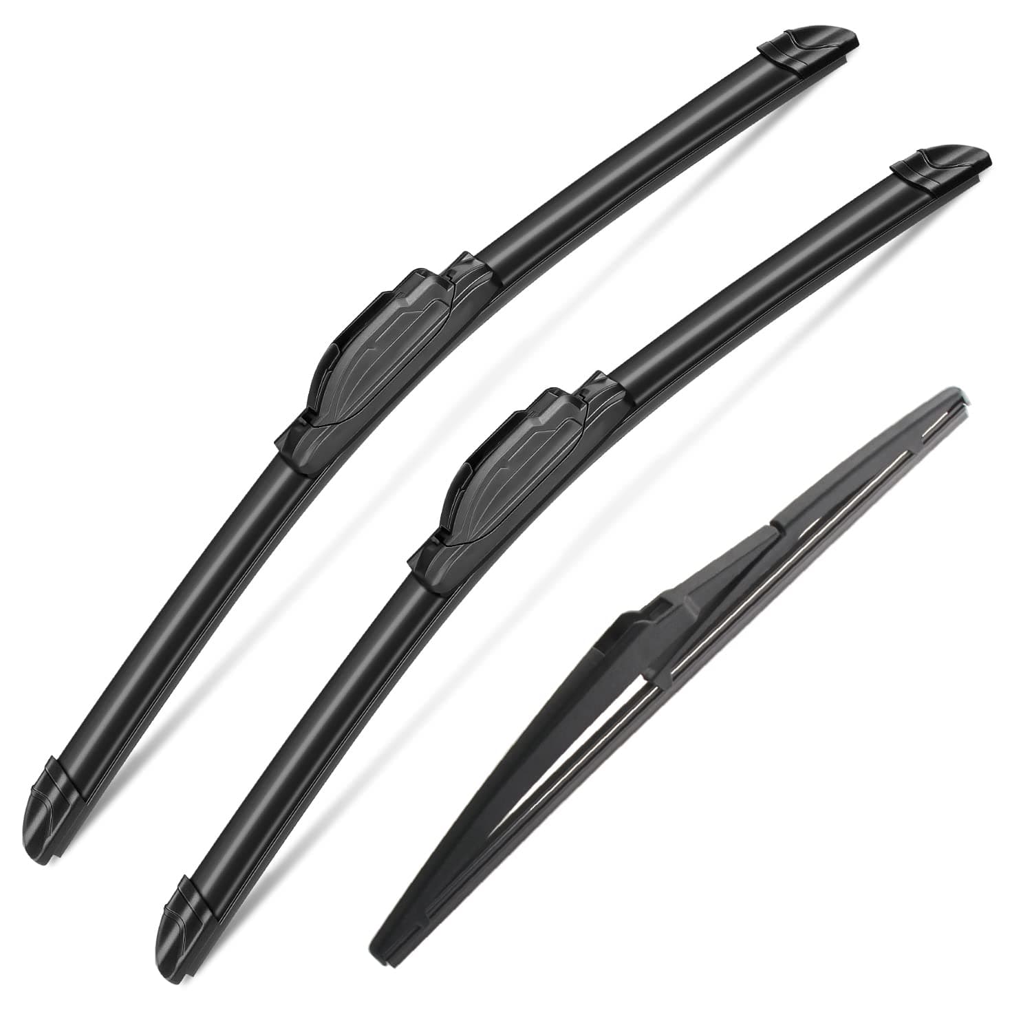- 3Pcs Windshield Wipers for Jeep Grand Cherokee 2014 2015 2016 2017 2018 2019 2020 2021, Original Equipment Premium All Weather Wiper Blades for My Car- 22"/21"/10" (Pack of 3) J- HOOK