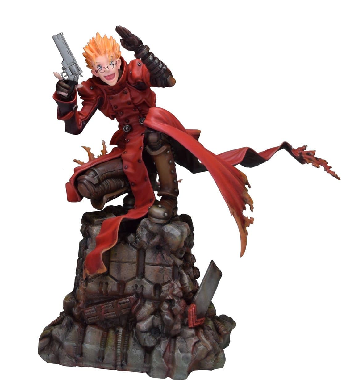 Fullcock Trigun: Badlands Rumble: VASH The Stampede (Holdup Version) 1: 6 Scale Polystone Figure