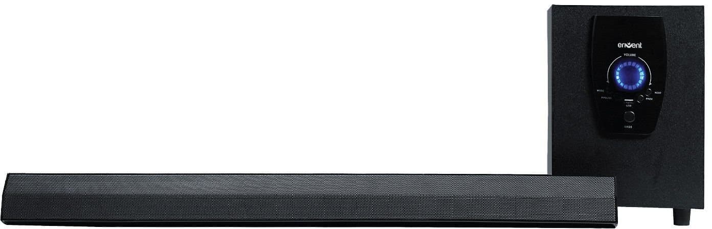 Envent Horizon 504 ET-SPB2504 2.1 Channel Bluetooth Soundbar Speaker (Black)